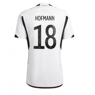 Tyskland Jonas Hofmann #18 Hemmatröja VM 2022 Korta ärmar
